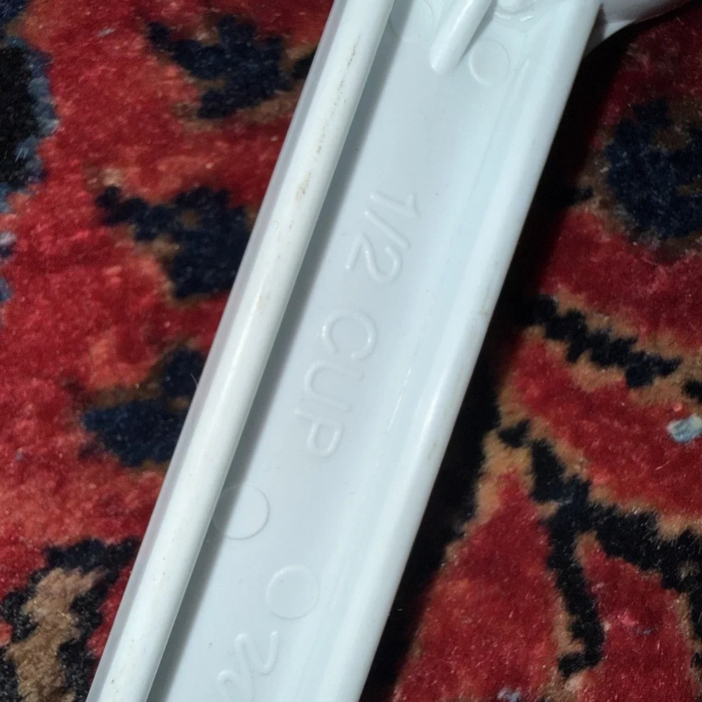 Weight Watcher Portion Control One Half Cup Ladle Spoon Light Blue‎ Plastic 13